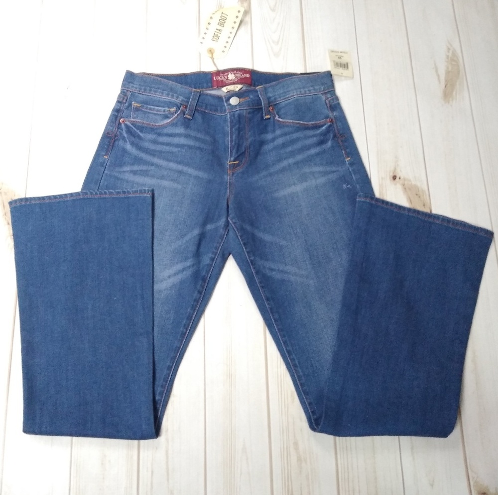 NWT Lucky Jeans Women's SOFIA BOOT 8/29 regular